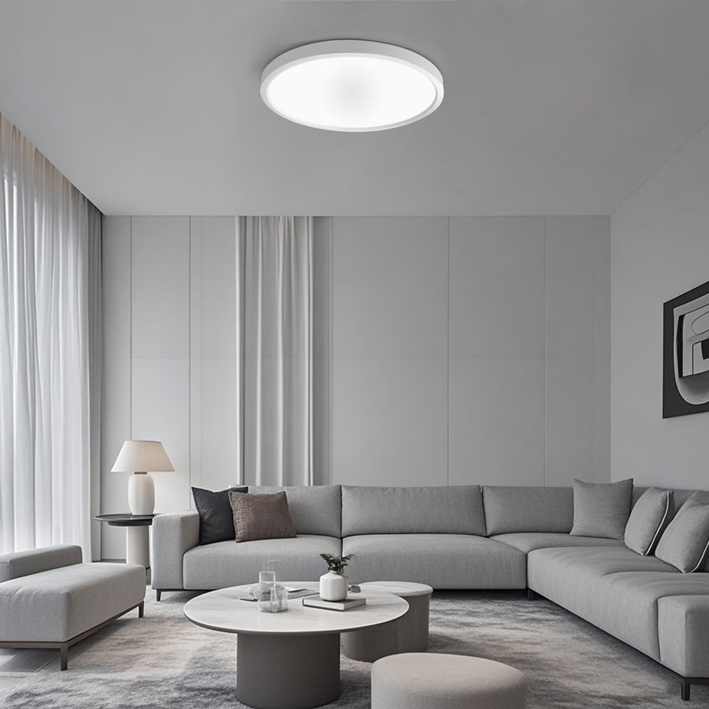 Cedar Hill 15" LED Ceiling Light With Adjustable Color Temperature