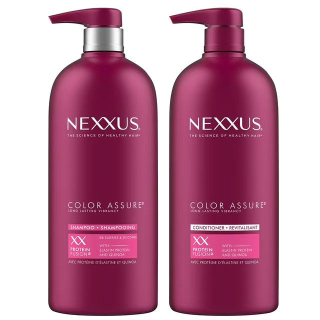 Nexxus Color Assure Shampoo and Conditioner, 32 fl. oz., 2 pk.
