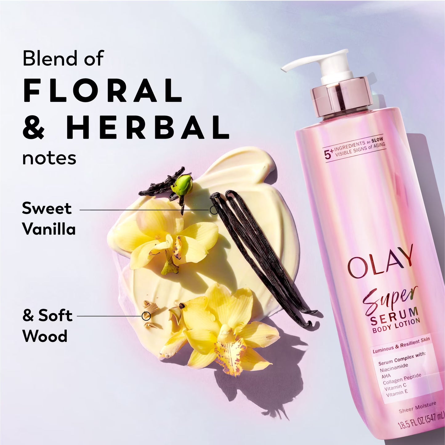 Olay Super Serum Body Lotion, 18.5 fl. oz., 2 pk.