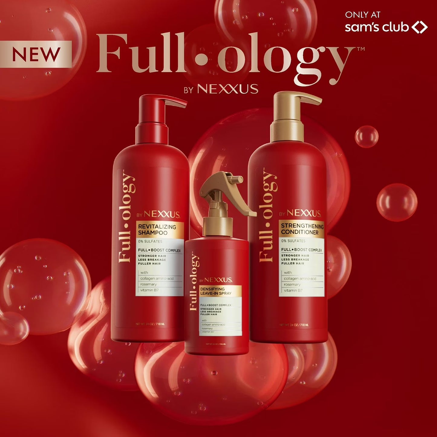 Nexxus Fullology Densifying Leave In Spray, 8 fl. oz.