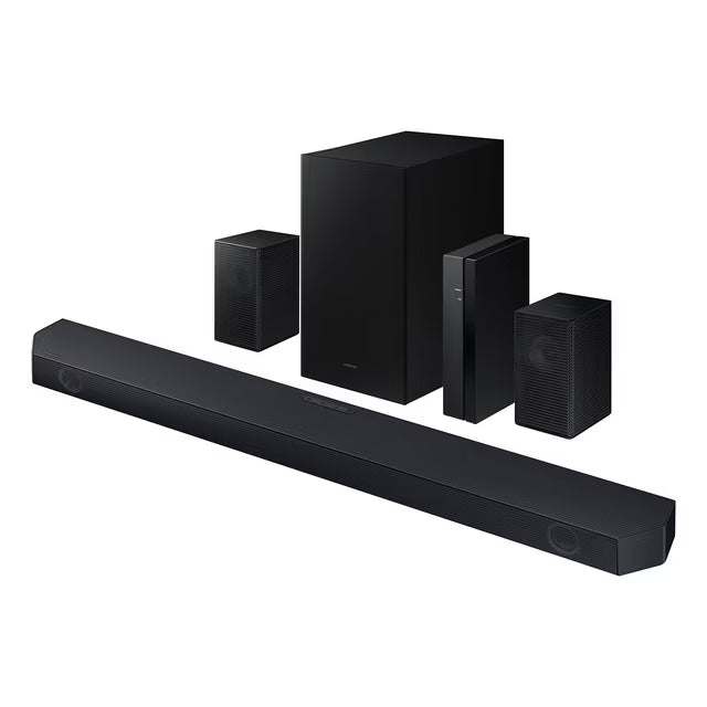 SAMSUNG Q-series 5.1 Channel Sound Bar with Wireless Subwoofer, Q-Symphony & Dolby ATMOS Audio