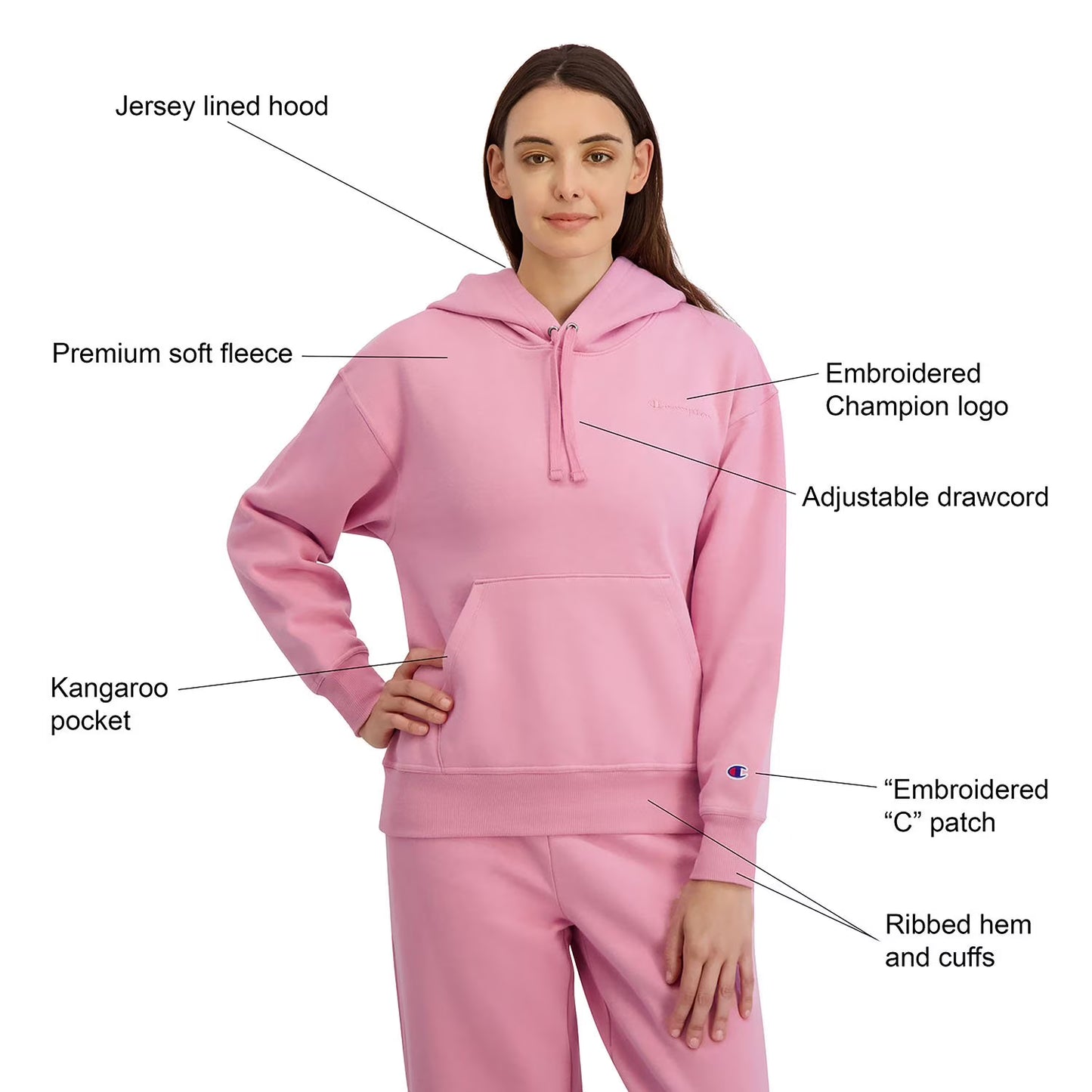 Champion Women's Heavyweight Fleece Hoodie