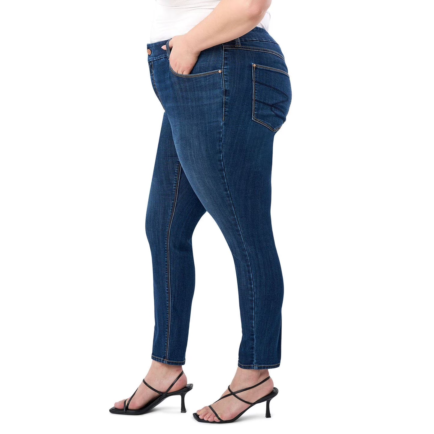 Seven7 Women's Tummyless Jean
