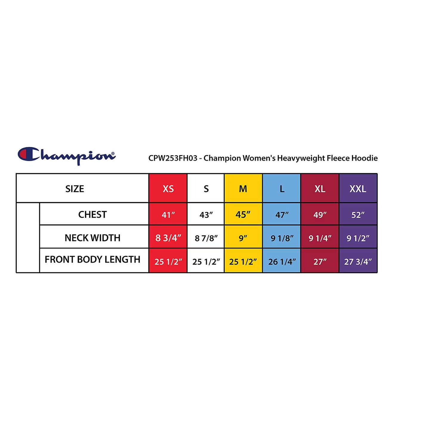 Champion Women's Heavyweight Fleece Hoodie