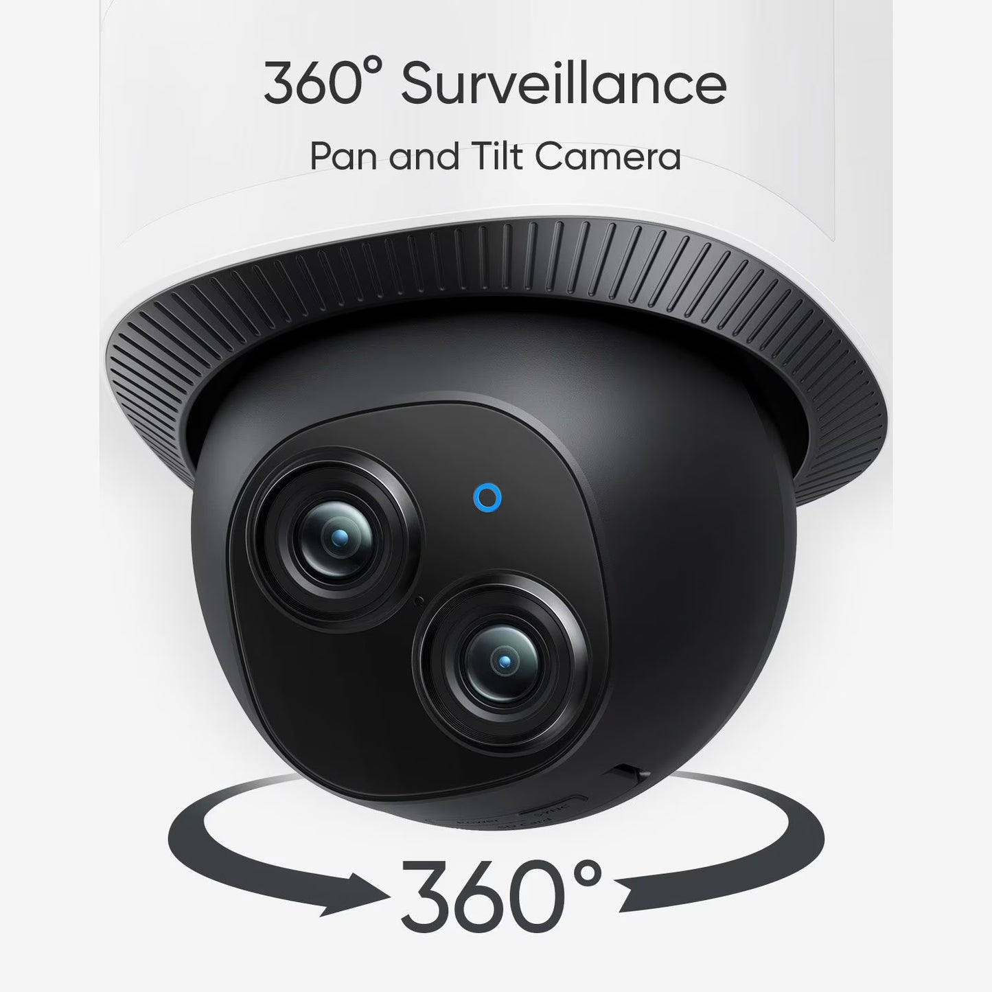 eufy E340 Wired Outdoor 3K Pan-Tilt Floodlight with Dual Cameras