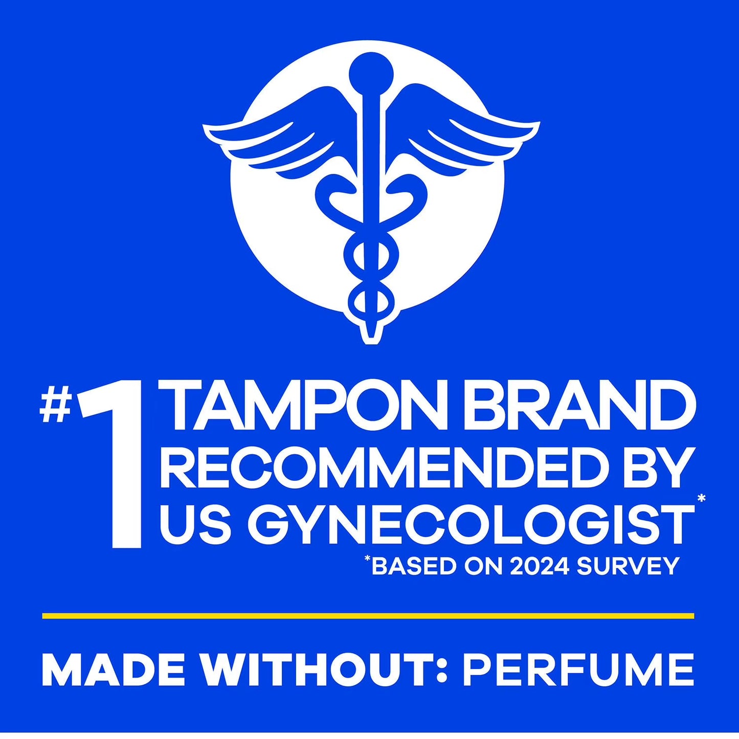Tampax Pearl Tampons Trio Pack, Unscented, 86 ct.