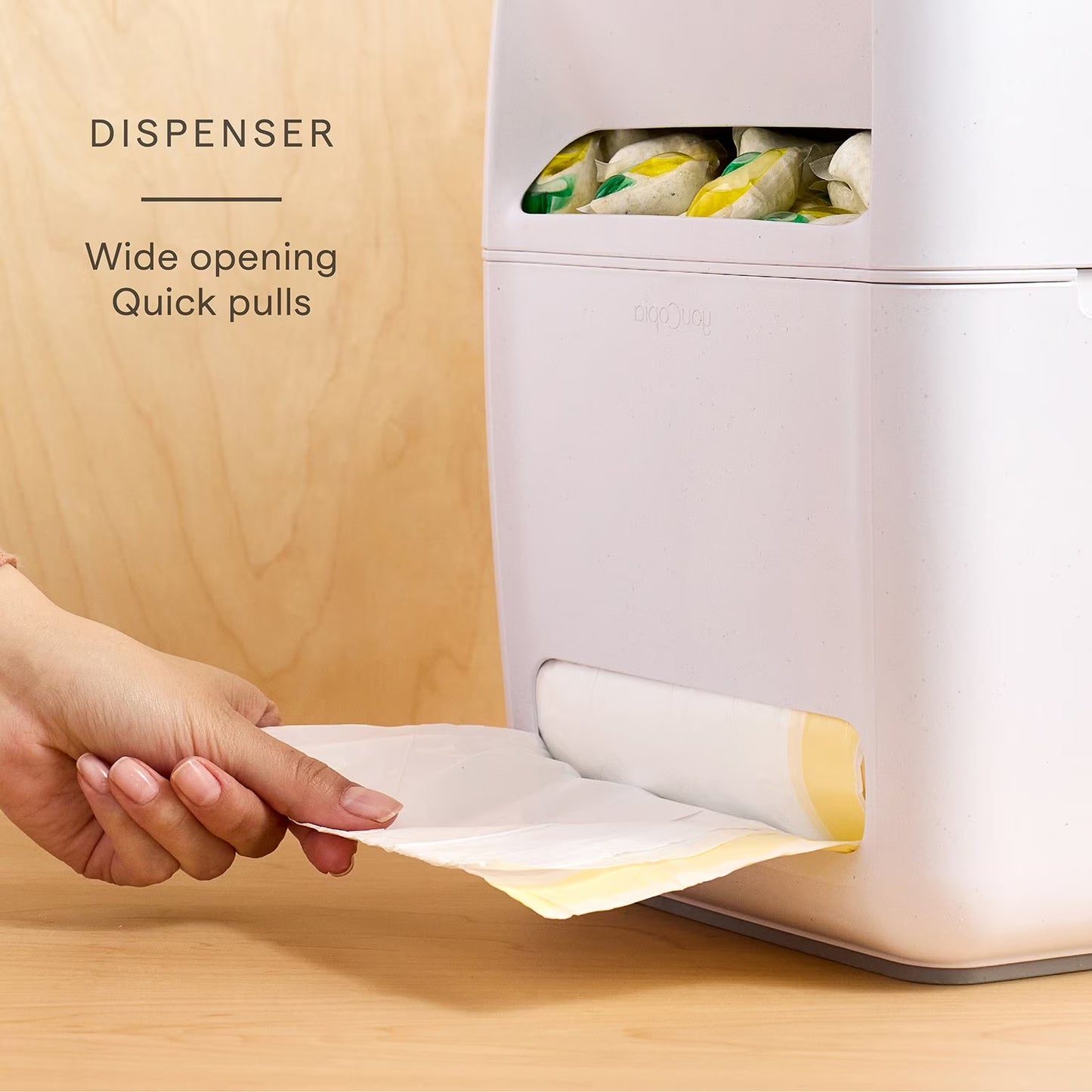 SinkSuite 2-in-1 Under Sink Trash Bag and Dish Pod Organizer