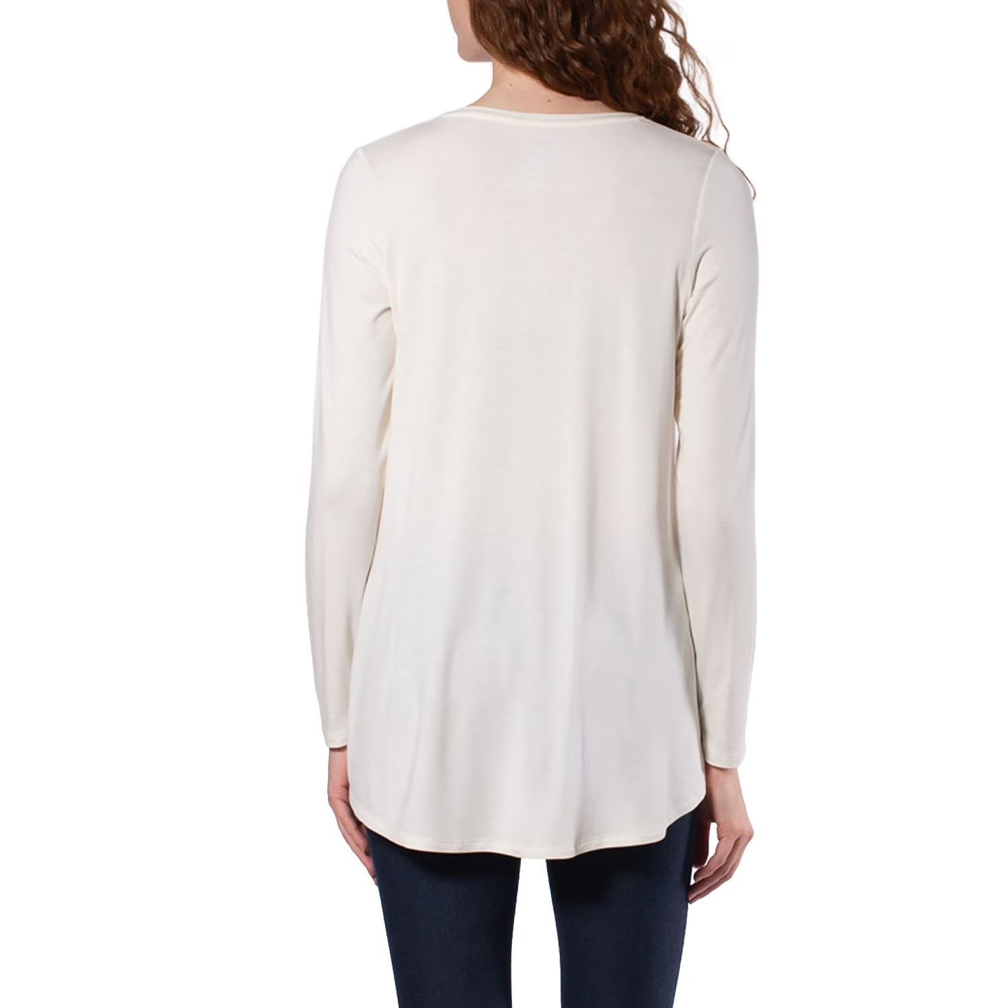 Hue Women's Long Sleeve Tunic T-Shirt