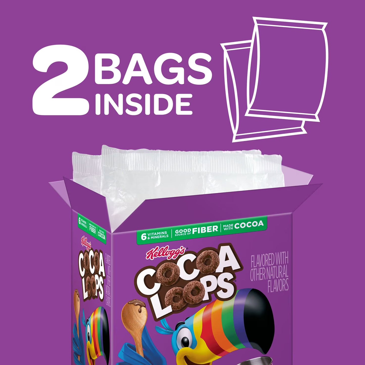 Cocoa Loops Cereal, 31 oz.