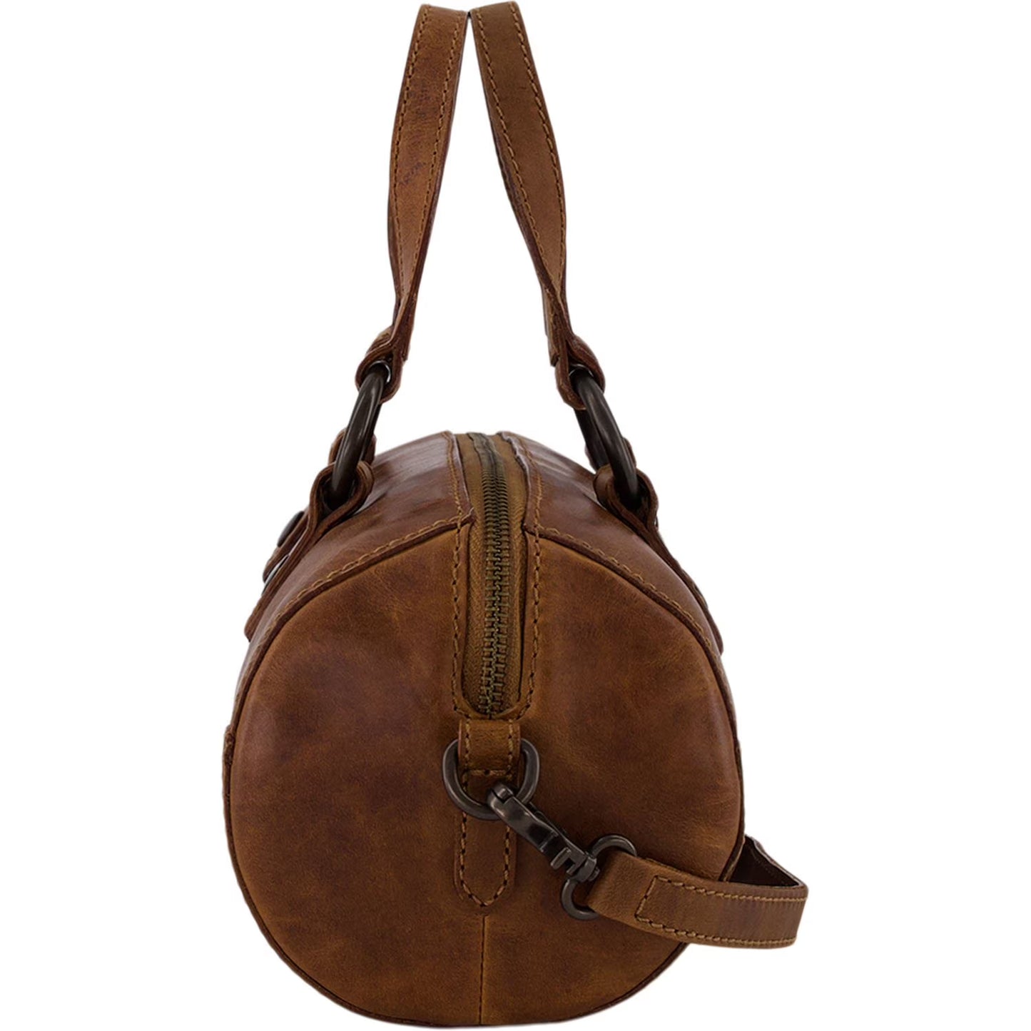 Frye Melissa 100% Genuine Leather Women's Mini Barrel Handbag