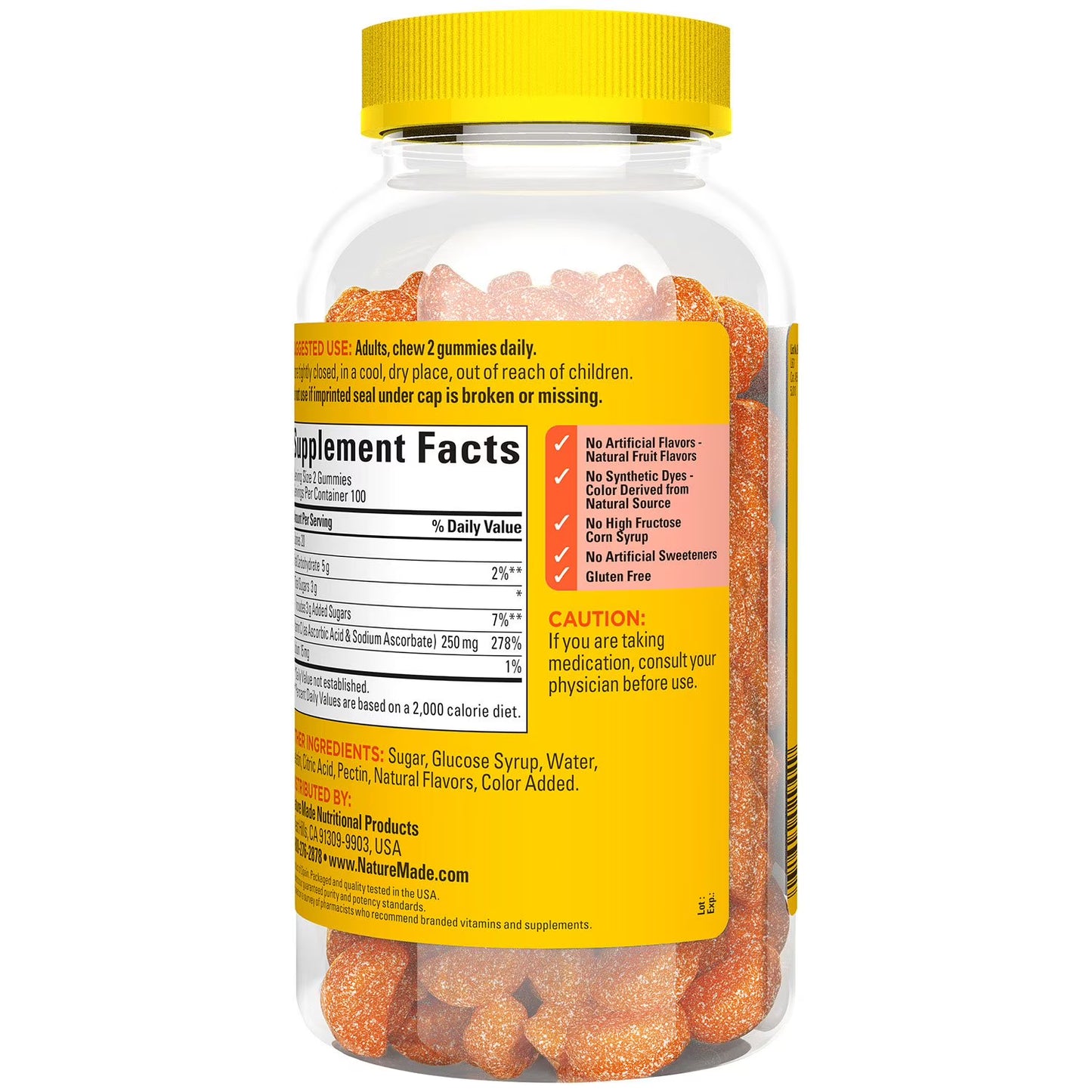 Nature Made Vitamin C Adult Gummies, 200 ct.