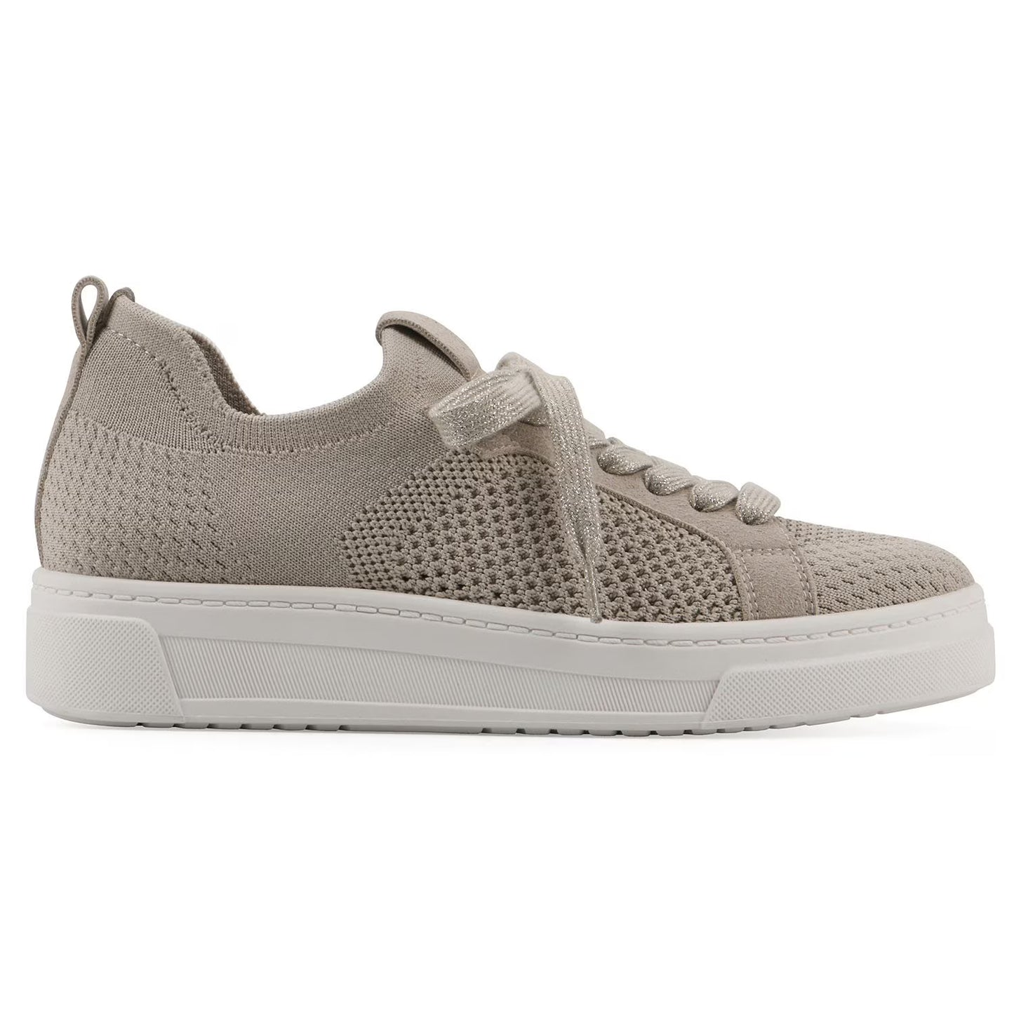 White Mountain Women's Lace-Up Sneaker