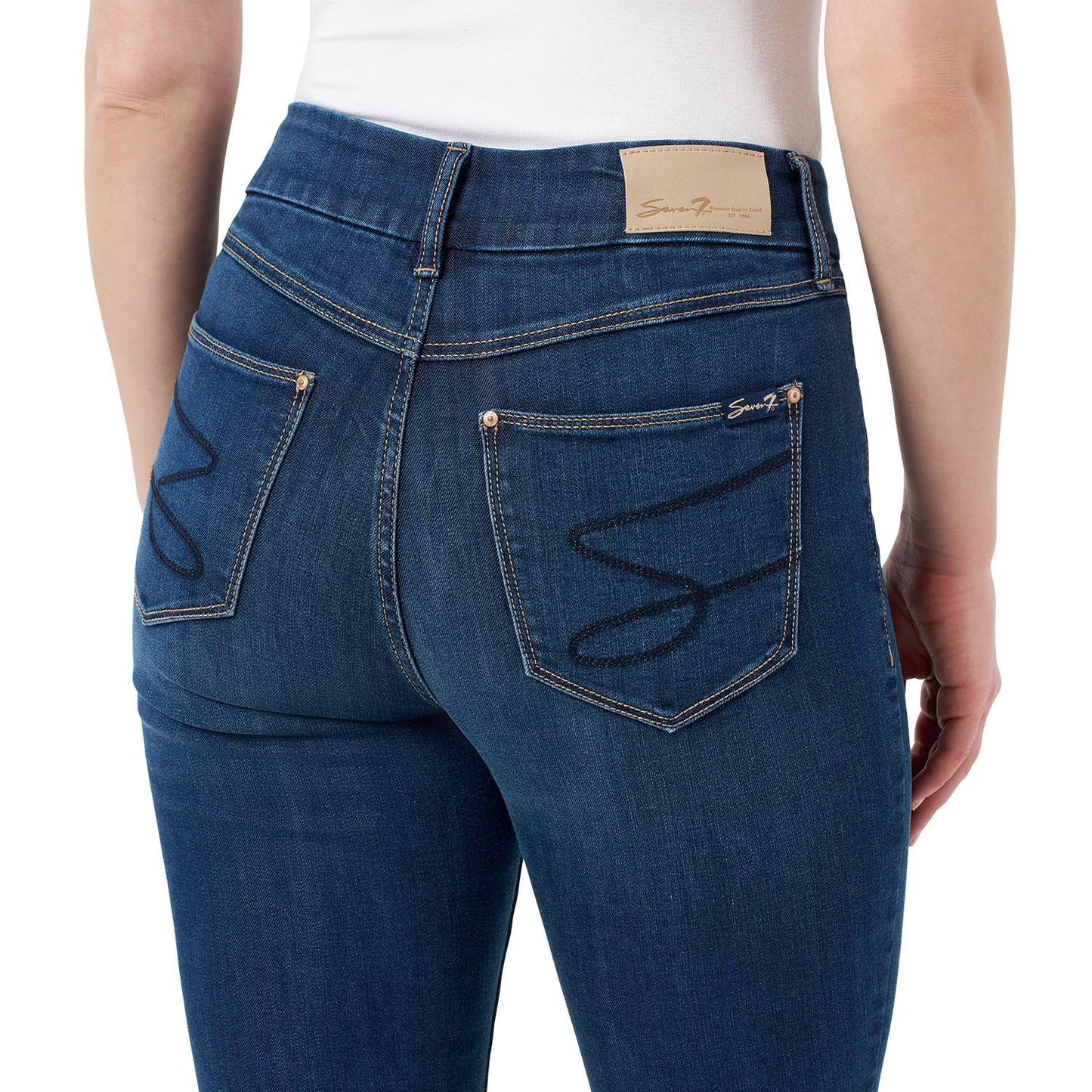 Seven7 Women's Tummyless Jean