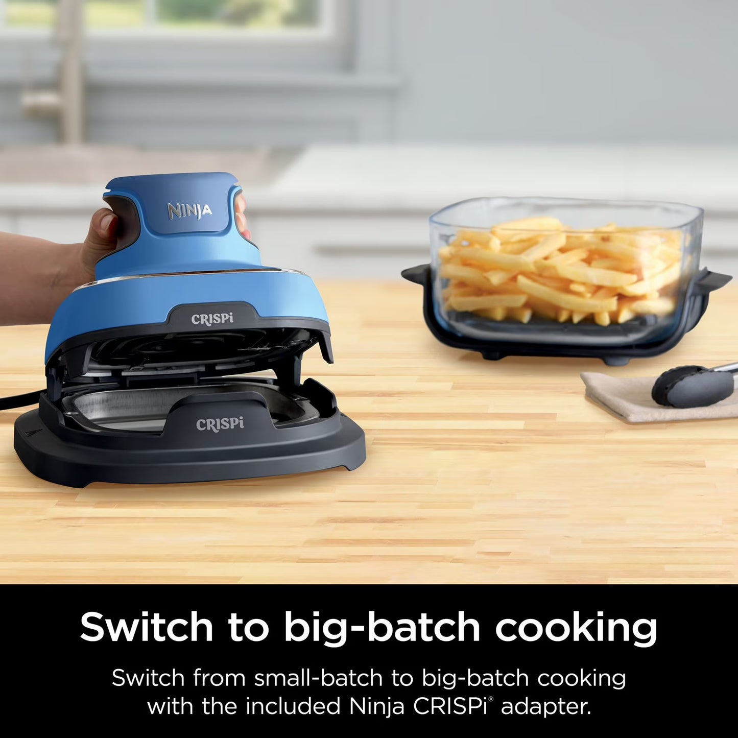 Ninja Crispi 5-in-1 Portable Glass Air Fryer Cooking System