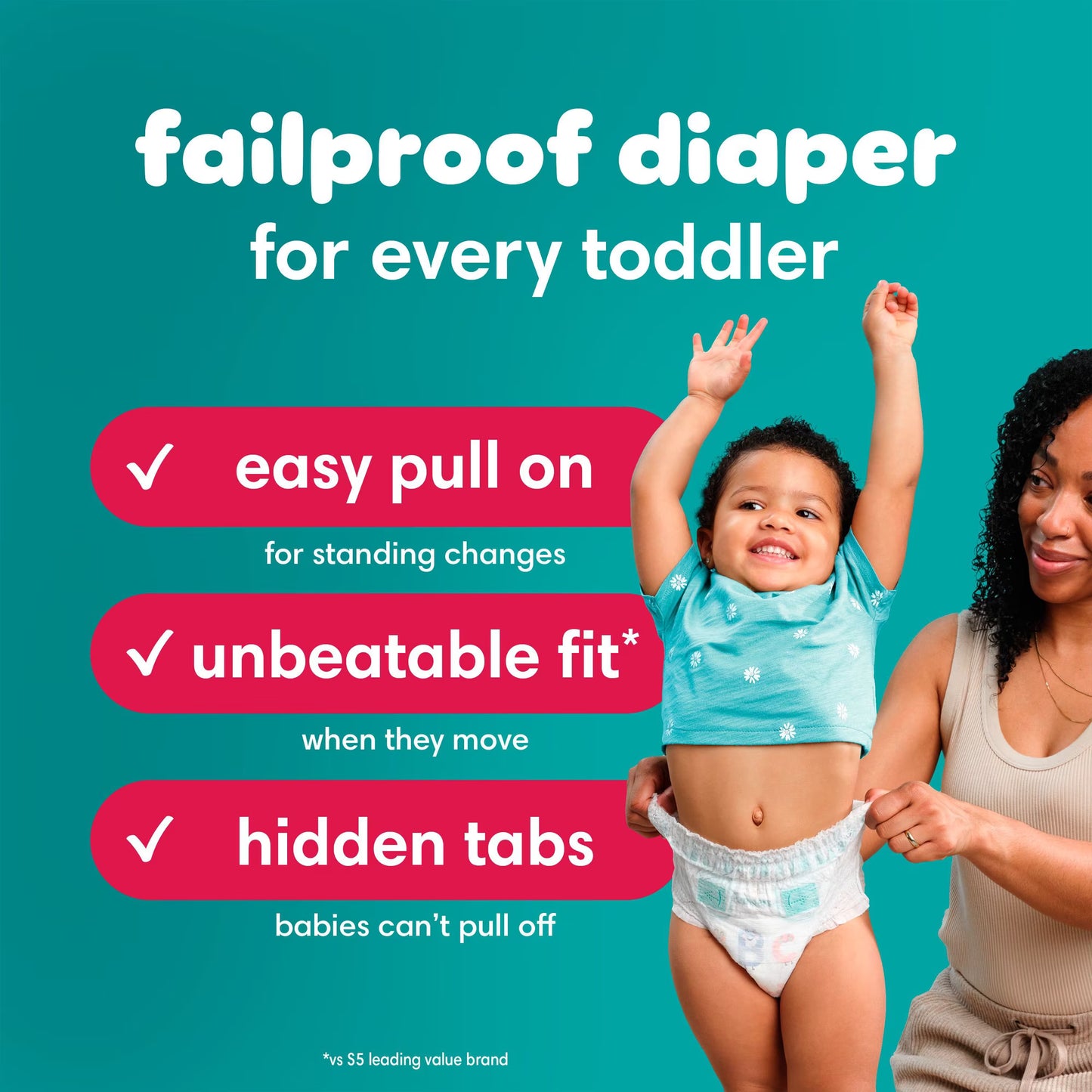Pampers Cruisers 360 Diapers, Sizes 4-7