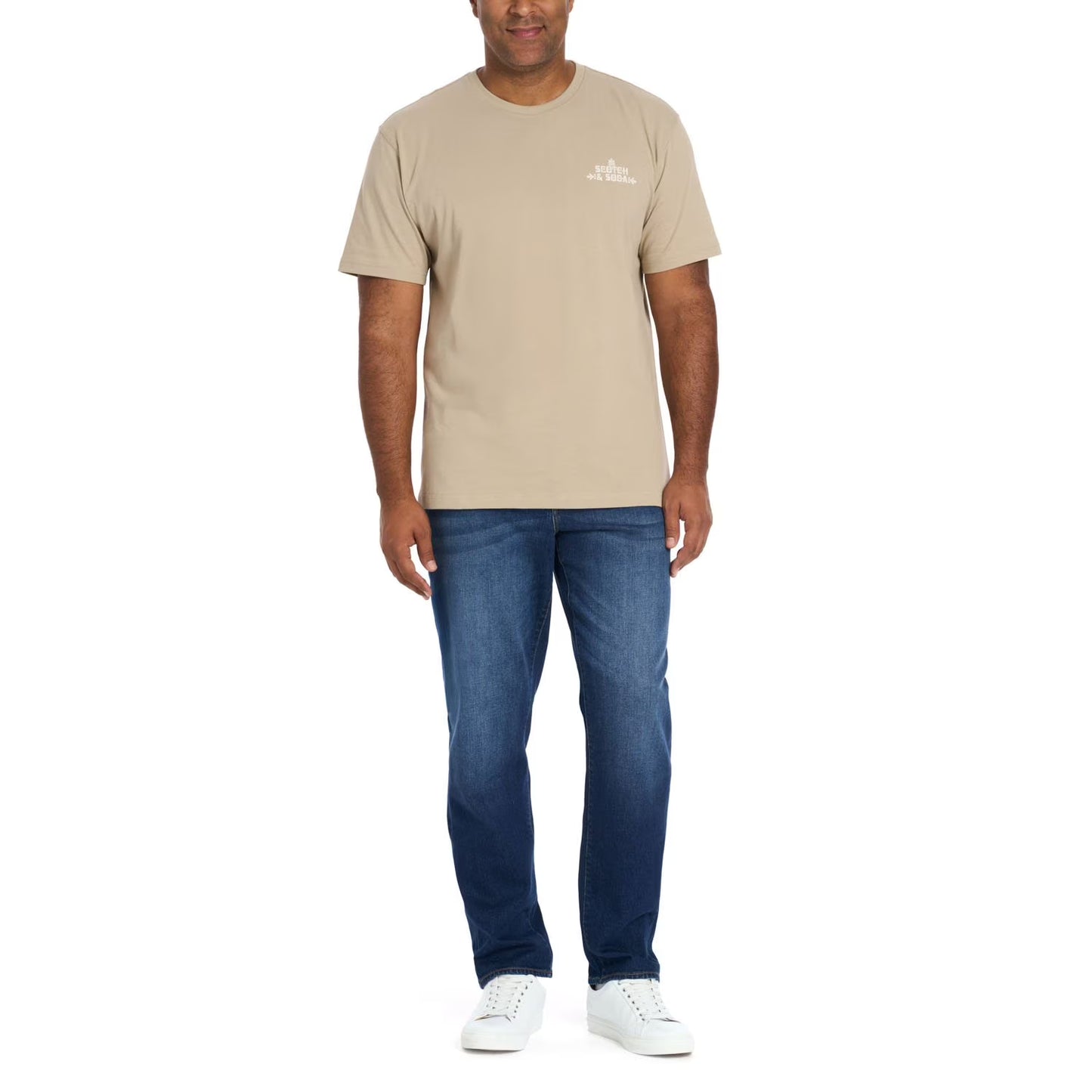 Scotch & Soda Men's Straight Fit Denim Jeans