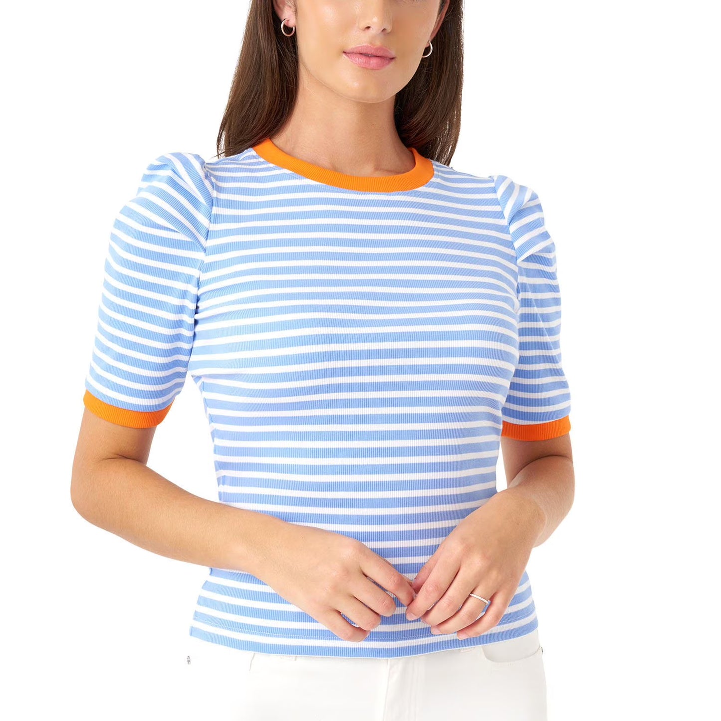 Rebecca Minkoff Women's Puff Sleeve Top