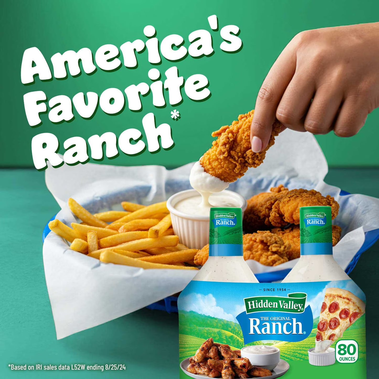 Hidden Valley Original Ranch Dressing, 40 oz., 2 pk.