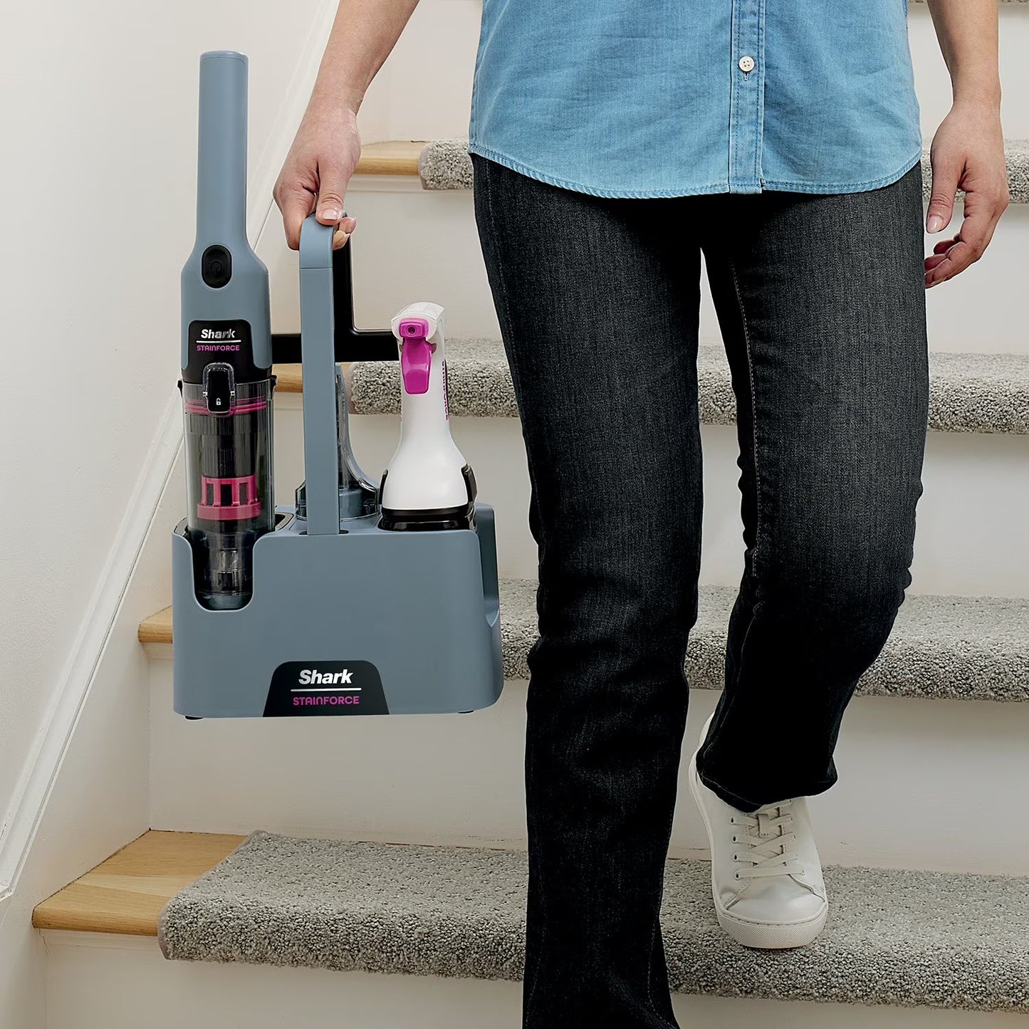 Shark StainForce Cordless Portable Spot, Stain, & Odor Remover
