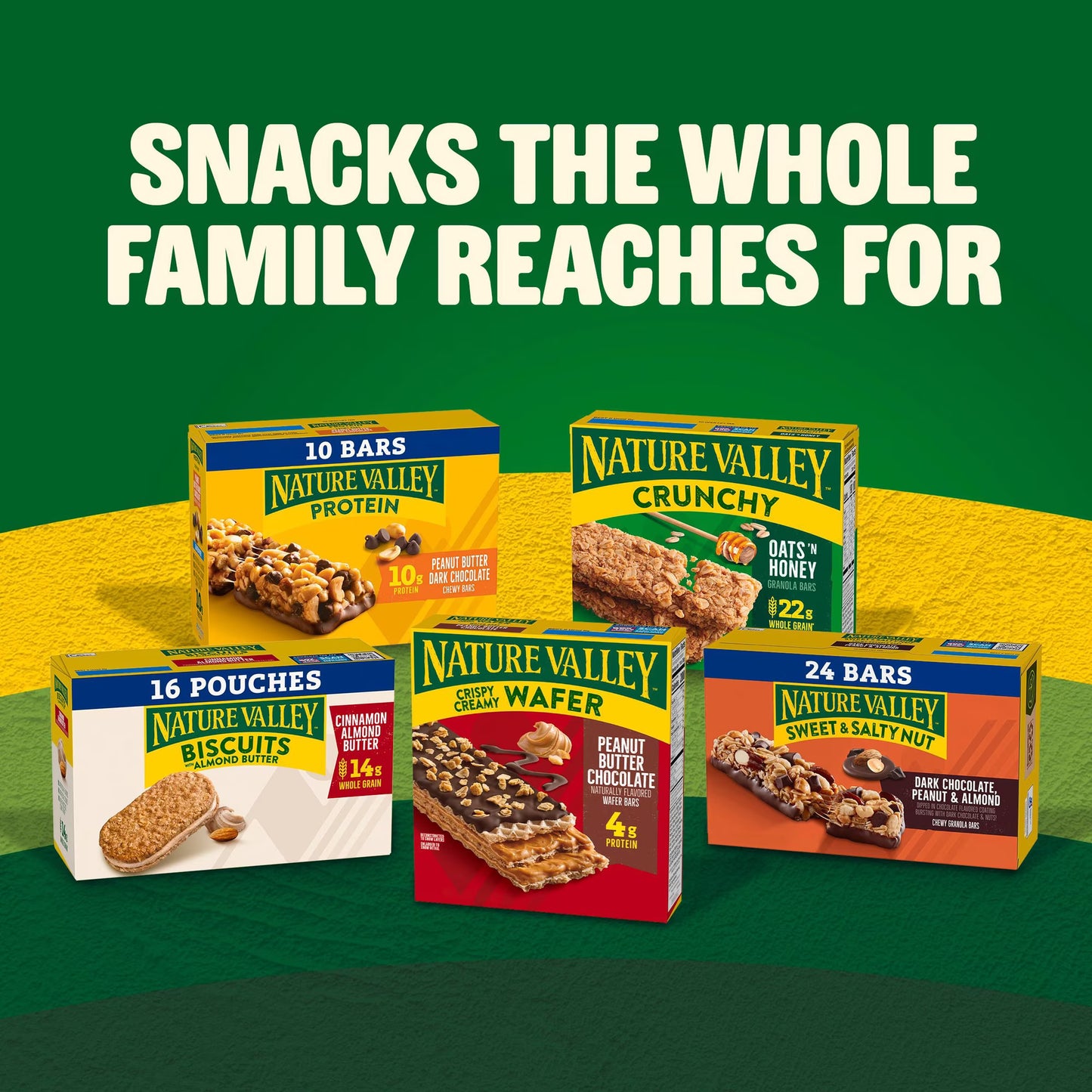 Nature Valley Peanut Butter Dark Chocolate Protein Chewy Bars, 30 ct.