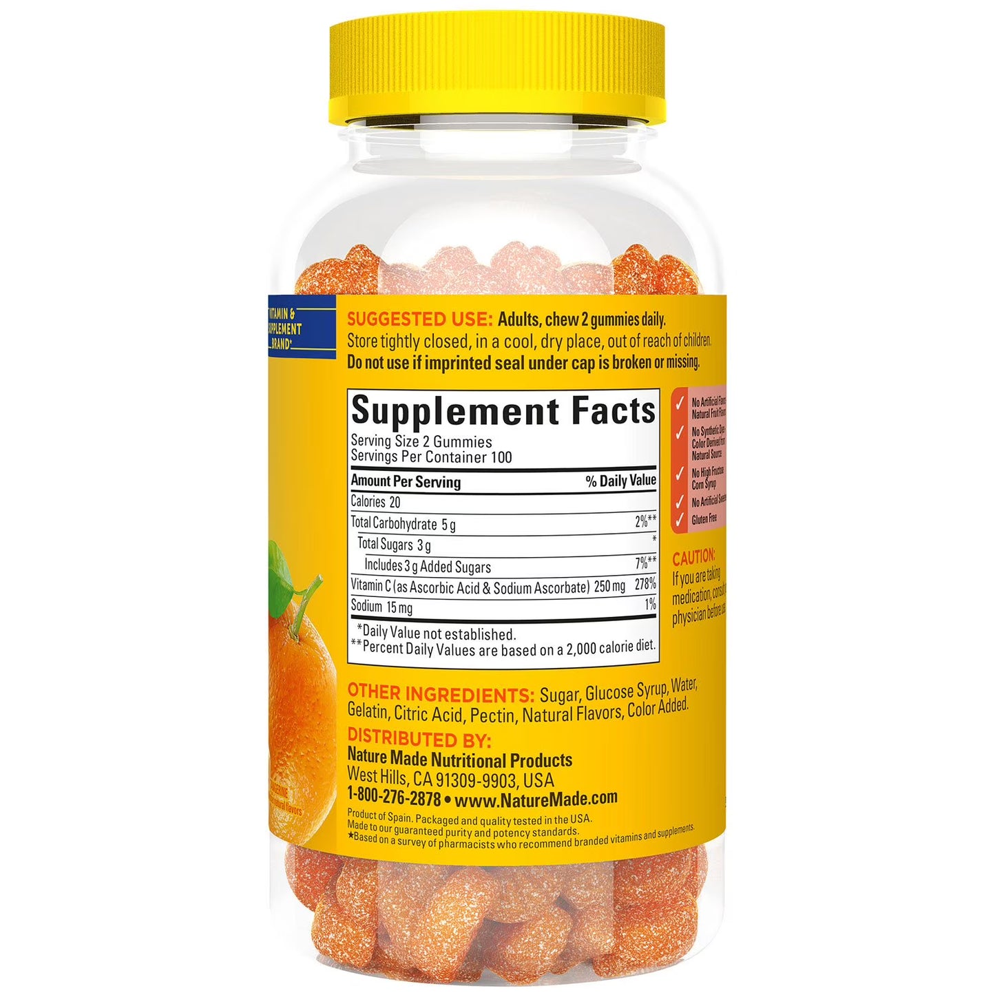 Nature Made Vitamin C Adult Gummies, 200 ct.