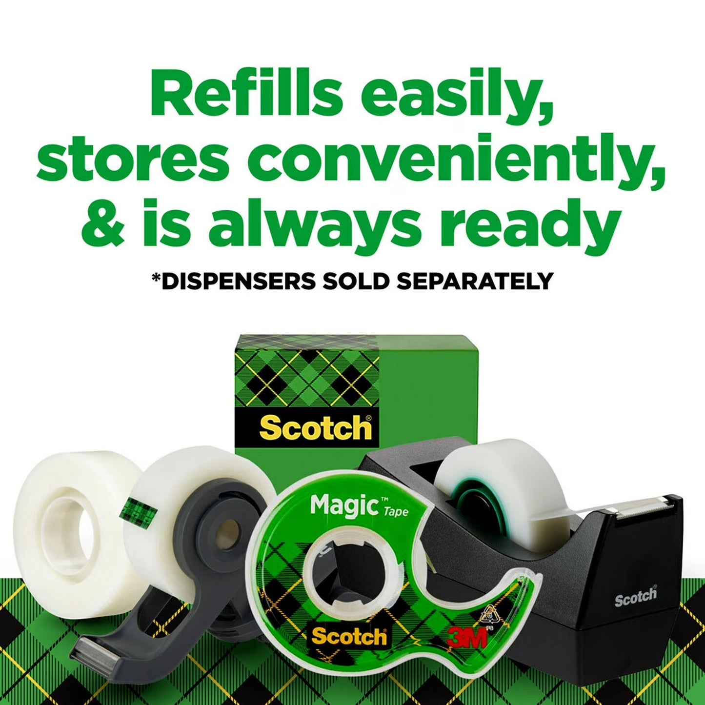 Scotch® Magic™ Tape, 3/4 in x 1296 in, 12 Pack