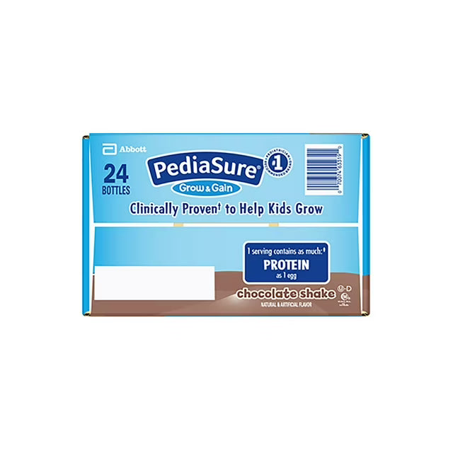 PediaSure Grow and Gain Nutrition Shake for Kids, Chocolate, 8 fl. oz., 24 pk.