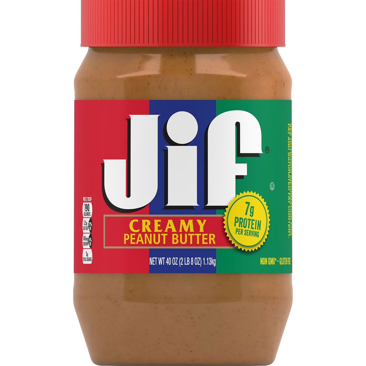 Jif Creamy Peanut Butter, 48 oz., 2 pk.