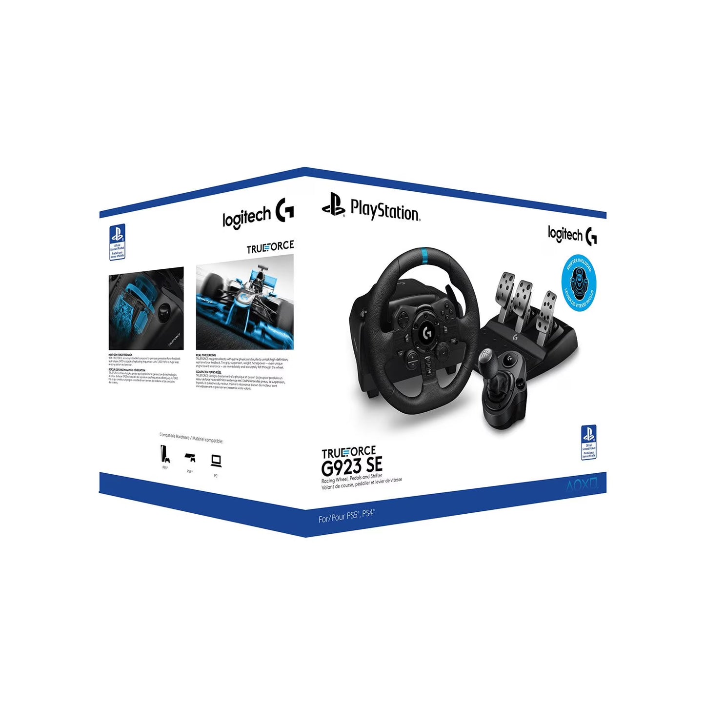 Logitech G923 SE Racing Wheel + Accessories Combo for PlayStation and PC