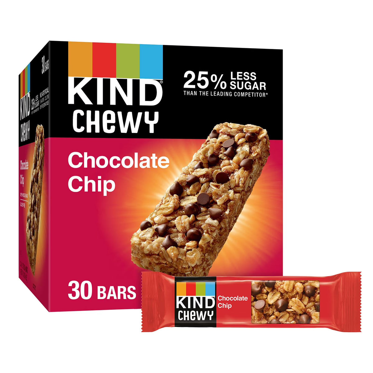 KIND Chewy Chocolate Chip Granola Bars 30 ct.