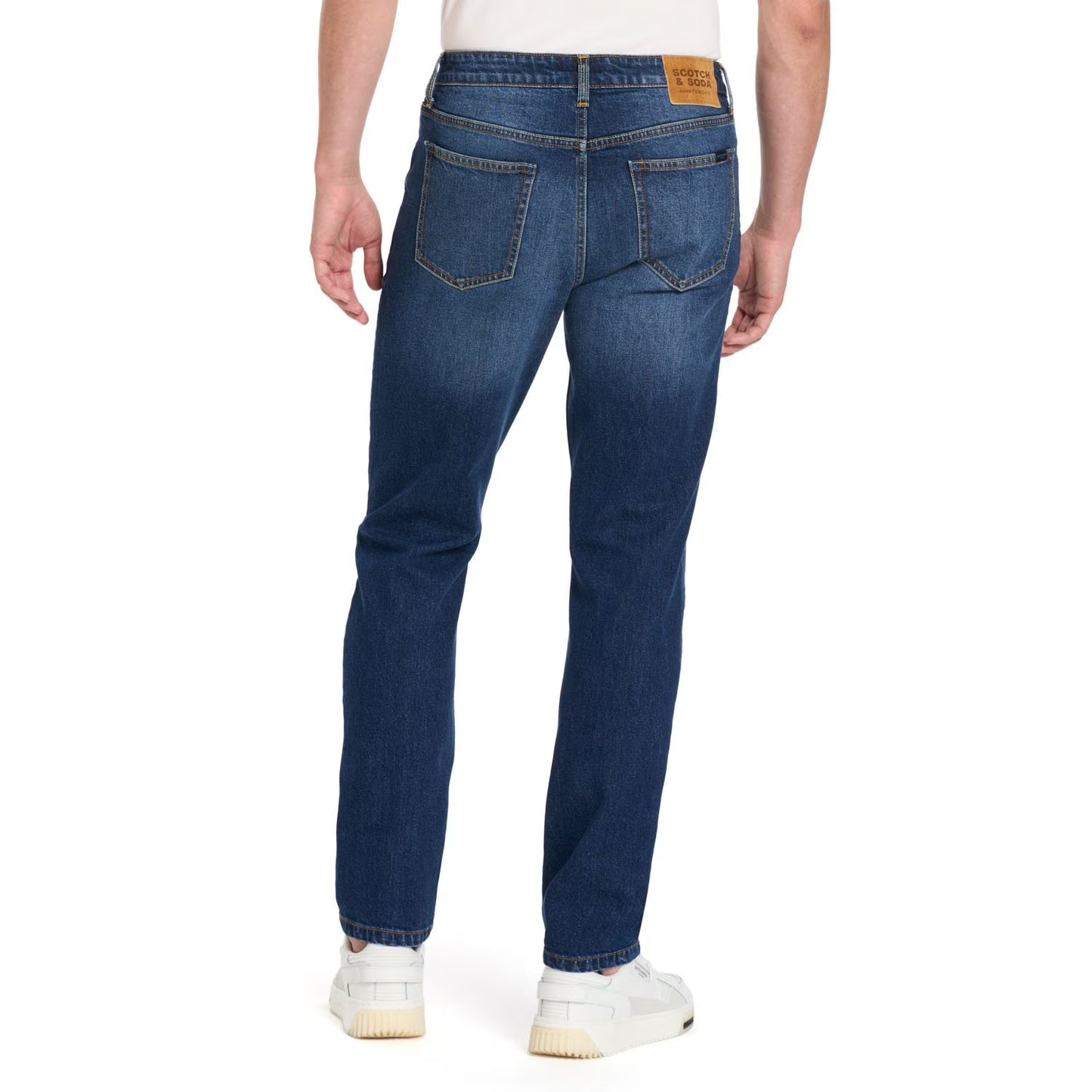 Scotch & Soda Men's Straight Fit Denim Jeans
