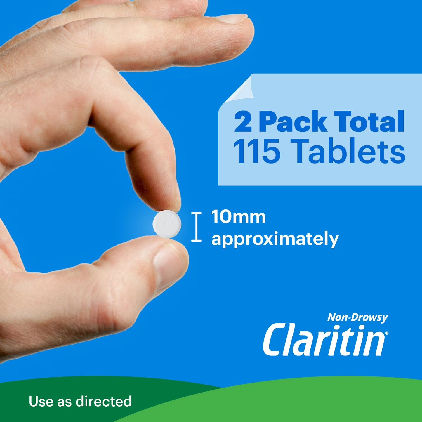 Claritin 24 Hour Non-Drowsy Allergy Medicine Tablets 115 ct.