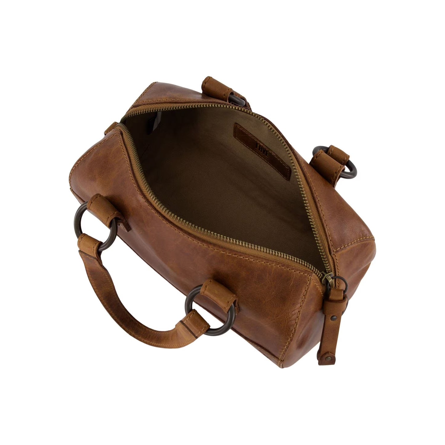 Frye Melissa 100% Genuine Leather Women's Mini Barrel Handbag