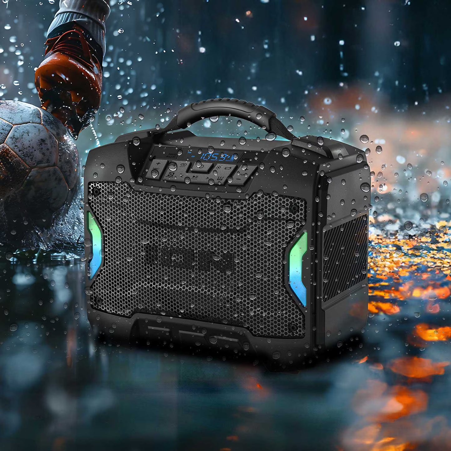 ION Audio Tailgater TD Rugged Bluetooth Speaker
