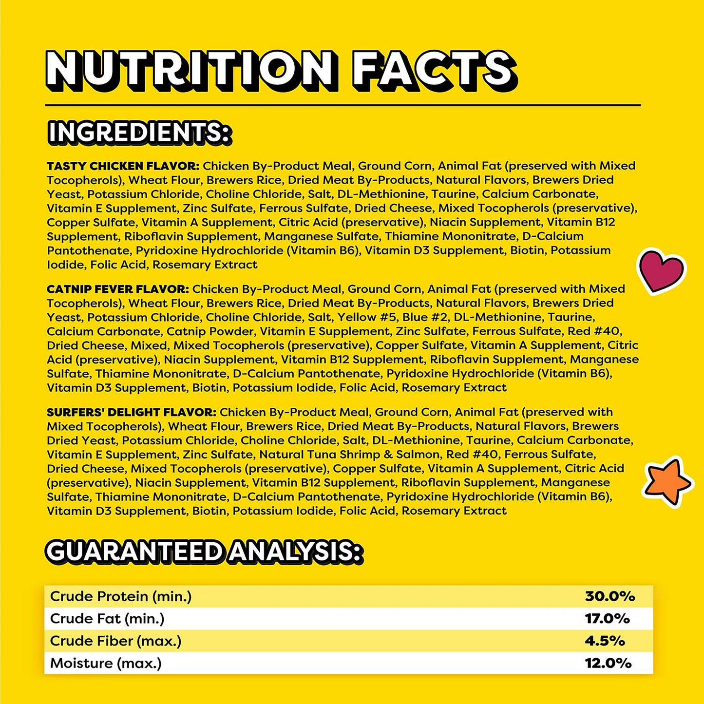 TEMPTATIONS Cat Treats Variety Pack with Tasty Chicken Flavor, Catnip Fever, & Surfers' Delight, 16 oz., 3 tubs