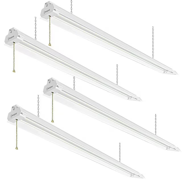 Westinghouse 4' 5000 Lumen LED Shop Light, White Finish, 4 pk.