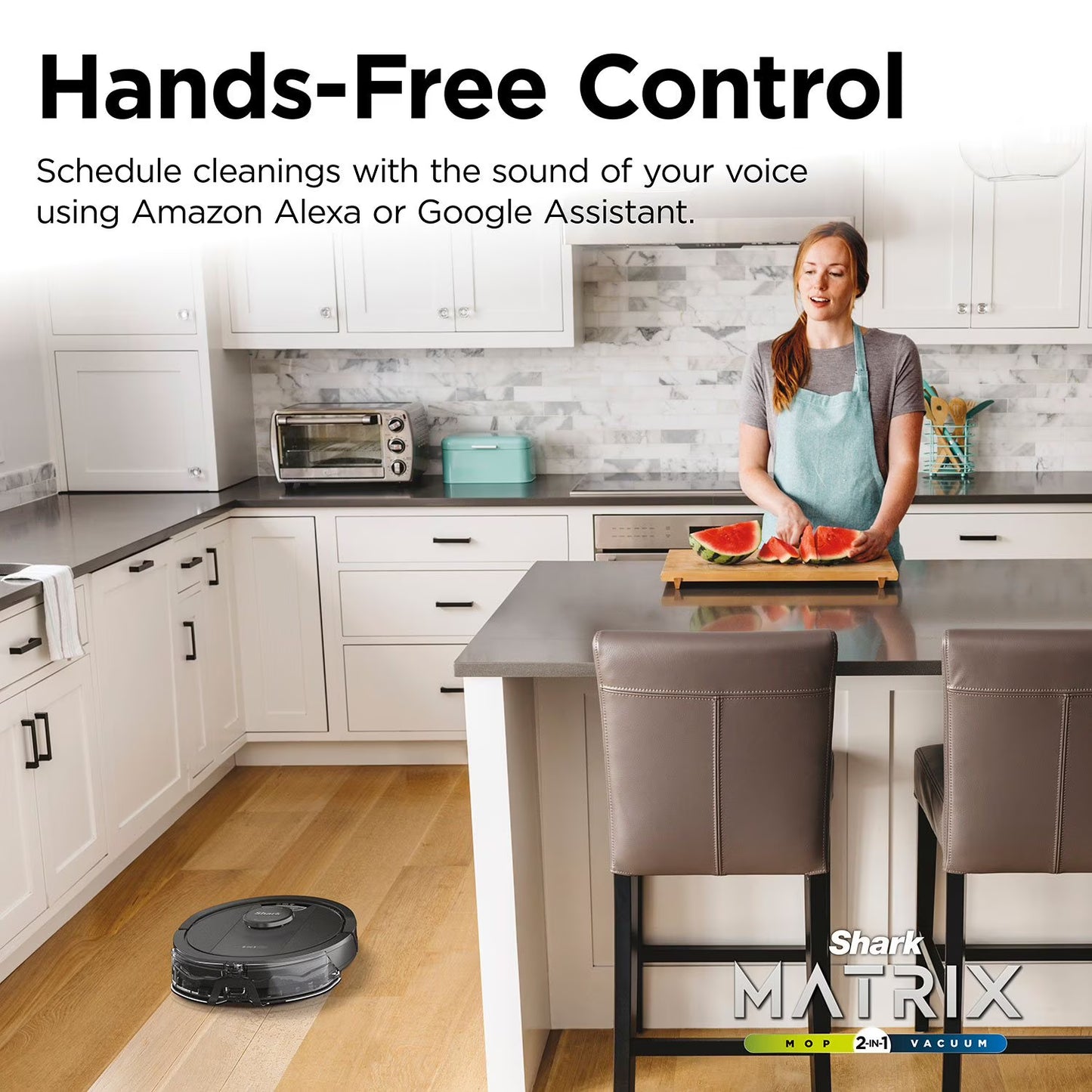 Shark Matrix 2-in-1 Robot Vacuum & Mop with Home Mapping, Bonus Dual Edge Side Brush