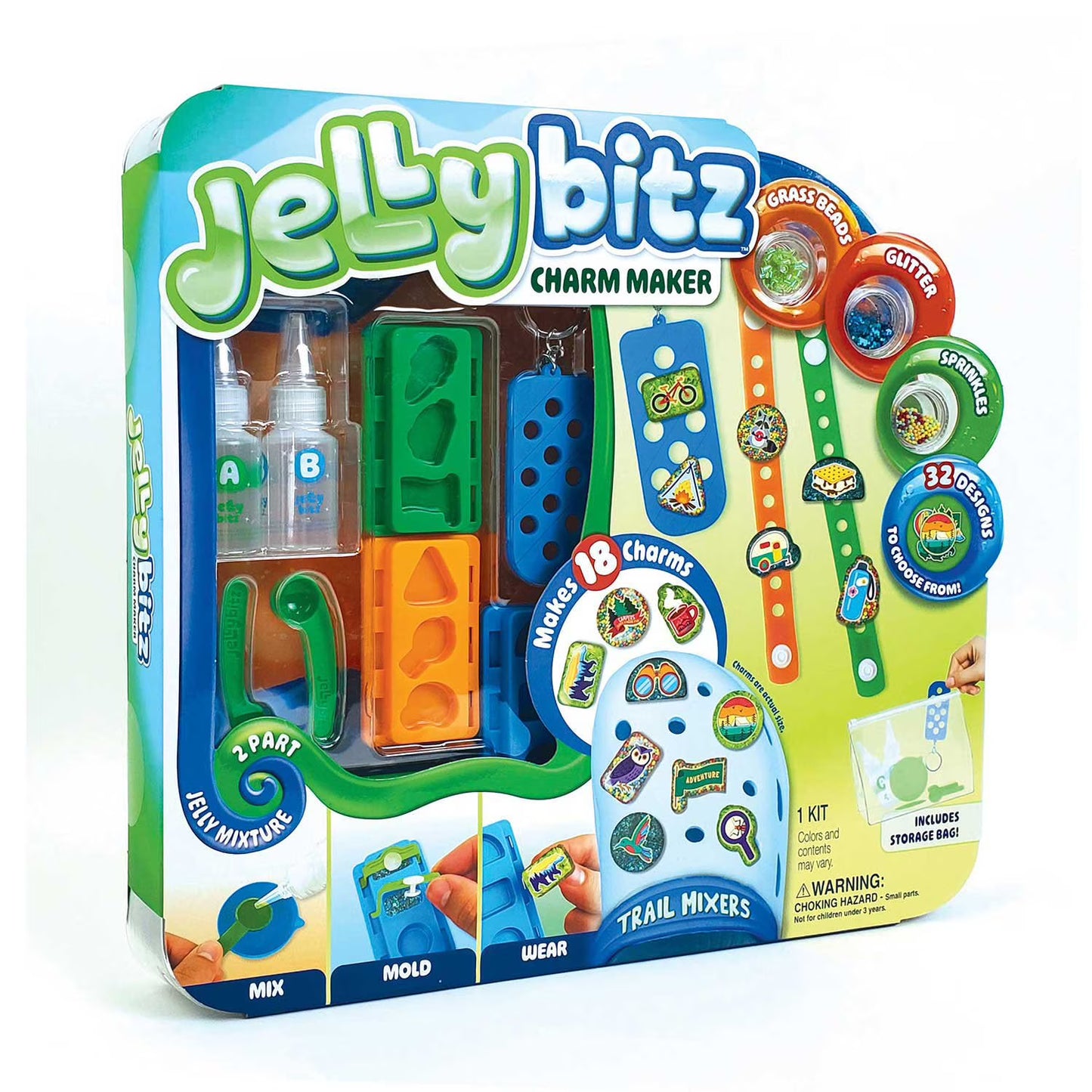 ArtSkills Jellybitz DIY Charm Maker Craft Kit for Kid