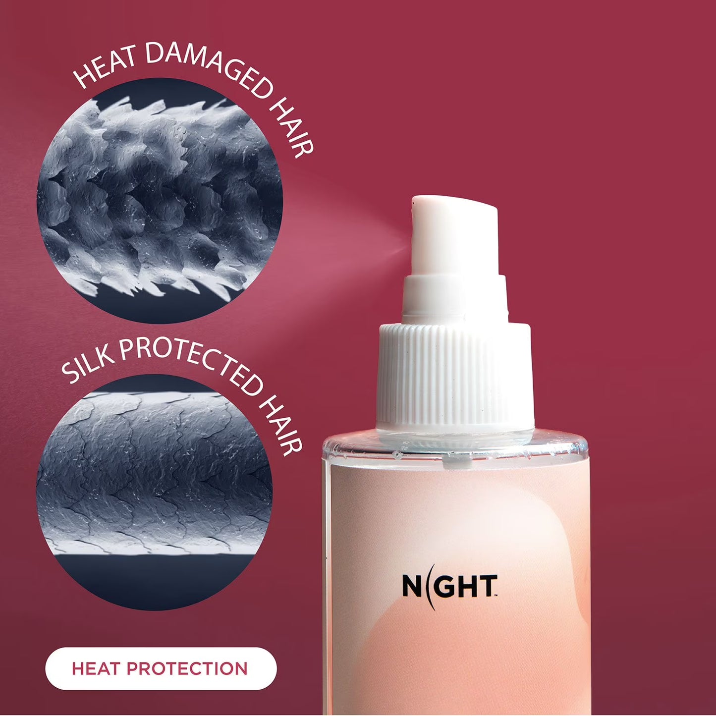 NIGHT Leave-in Hair Conditioner Spray, 13.4 fl. oz., 2 pk.
