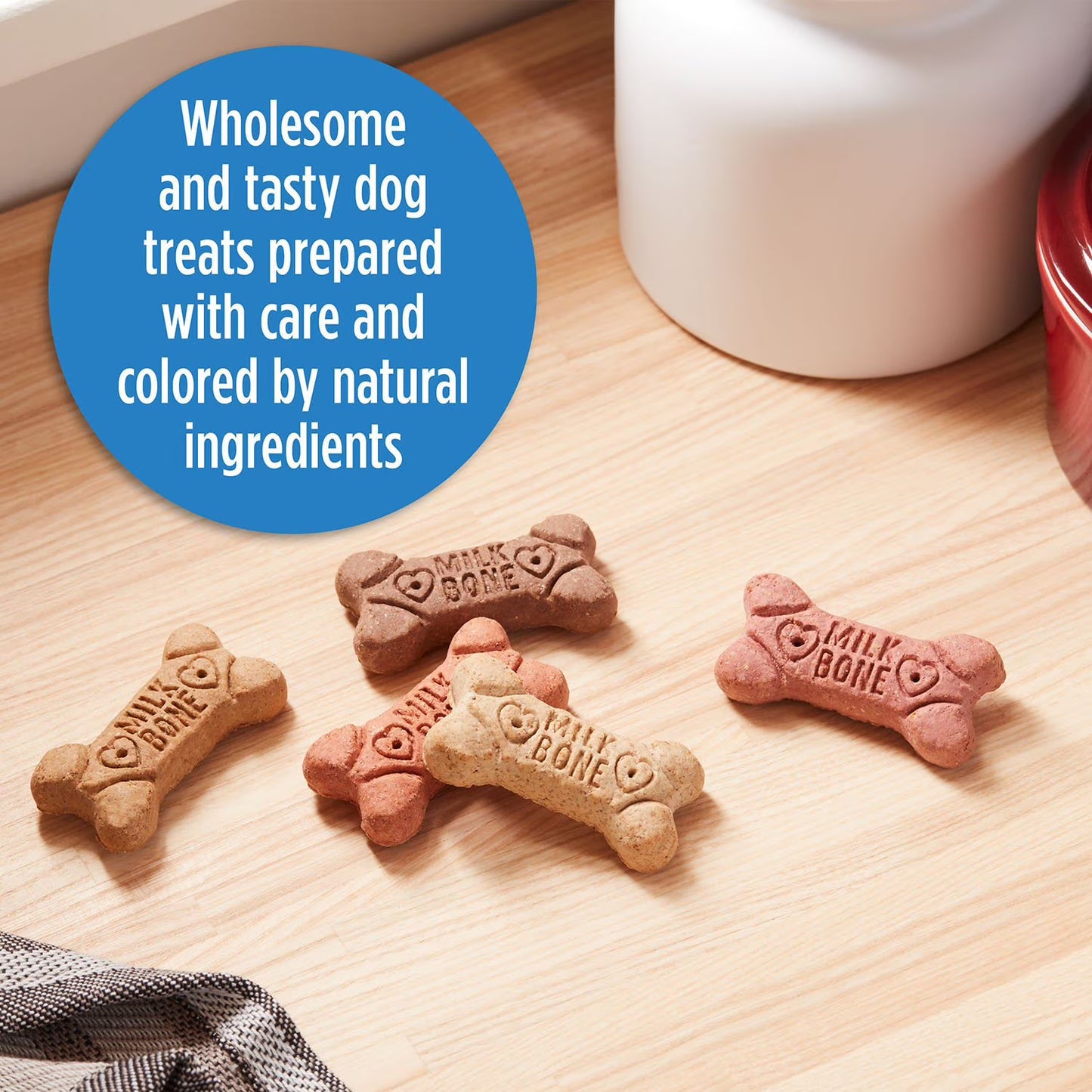 Milk-Bone Flavor Snacks Variety Pack Small Crunchy Dog Biscuits, 8 lbs.