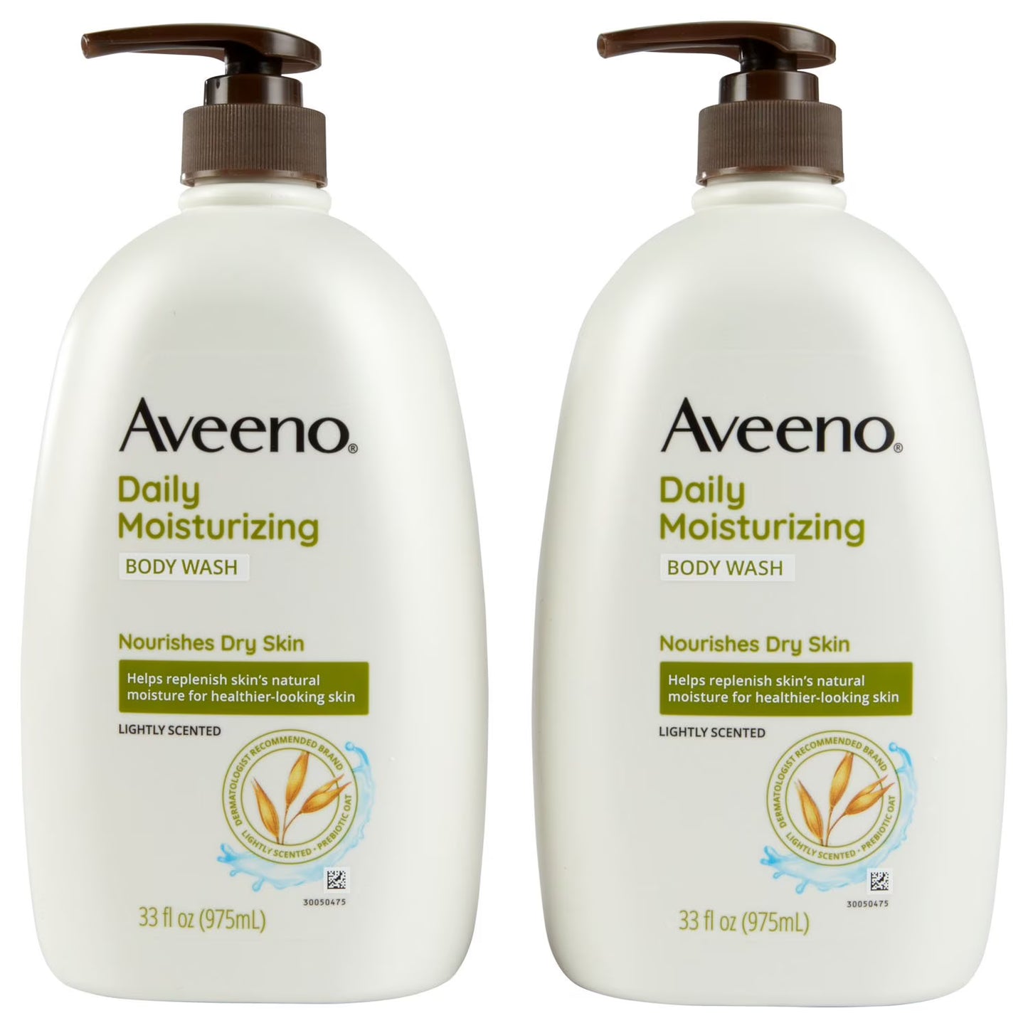 Aveeno Daily Moisturizing Body Wash, 33 fl. oz., 2 pk.