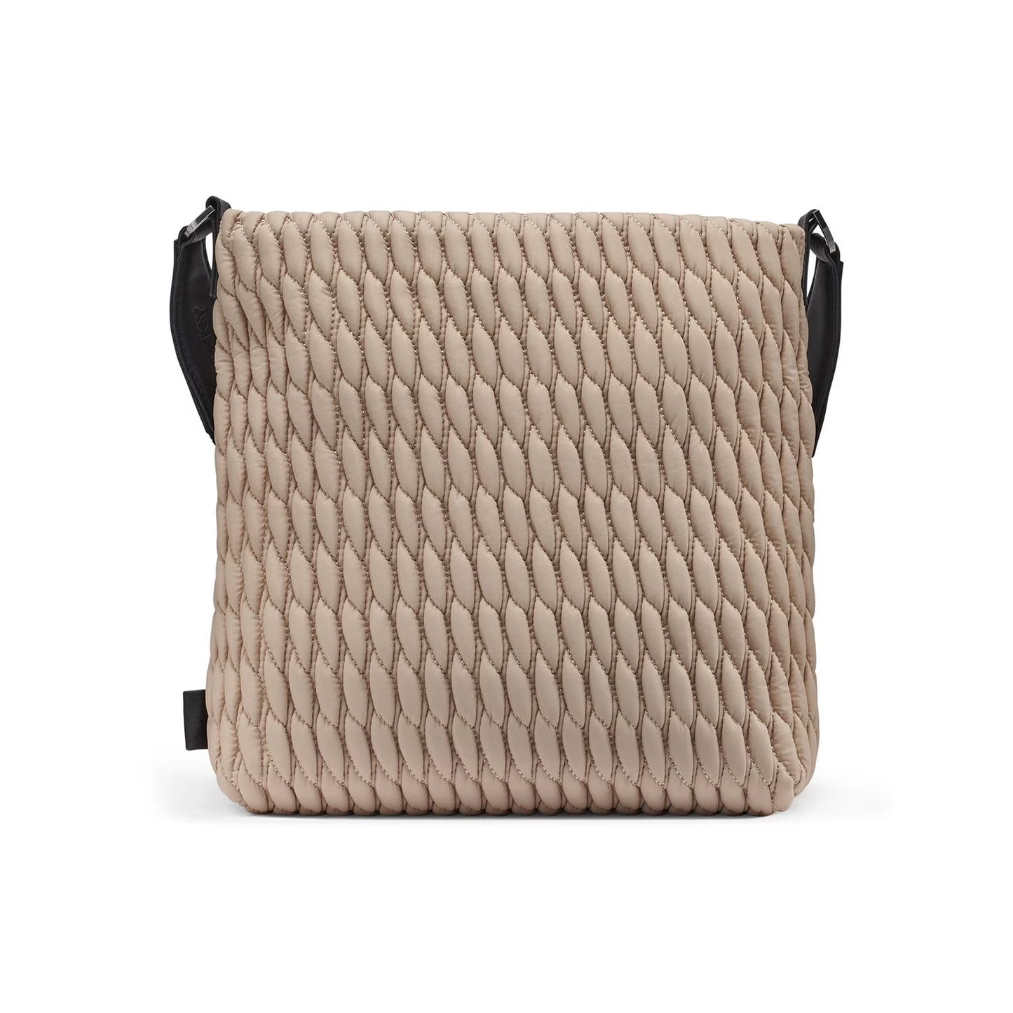 DKNY Quilted Nylon Messenger Crossbody Bag