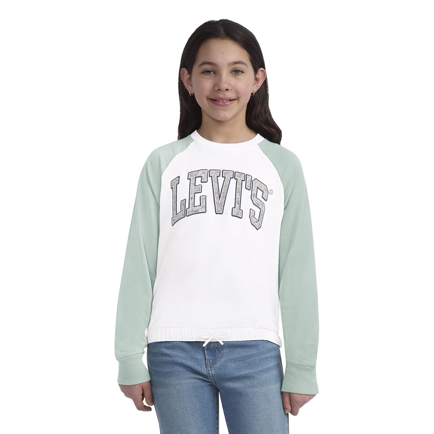 Levi's Girls Long Sleeve Raglan Top
