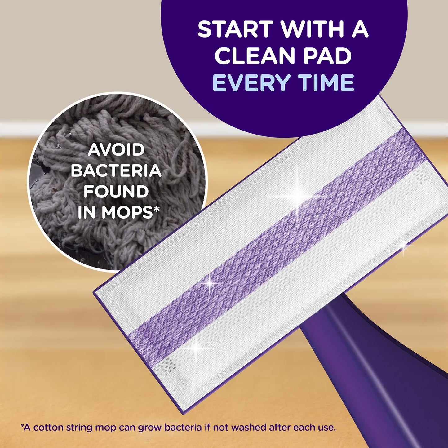 Swiffer WetJet Refill Pack, Lavender, 32 Pads + 2 Refills