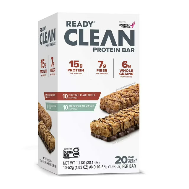 Ready Protein Bar, Variety Pack, 20 ct.