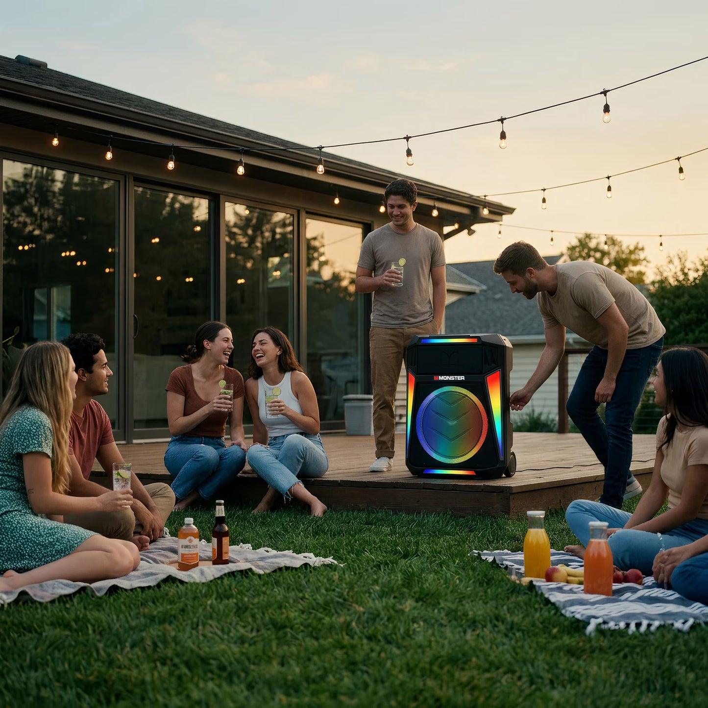 Monster Z6 All-in-One PA Bluetooth Speaker System