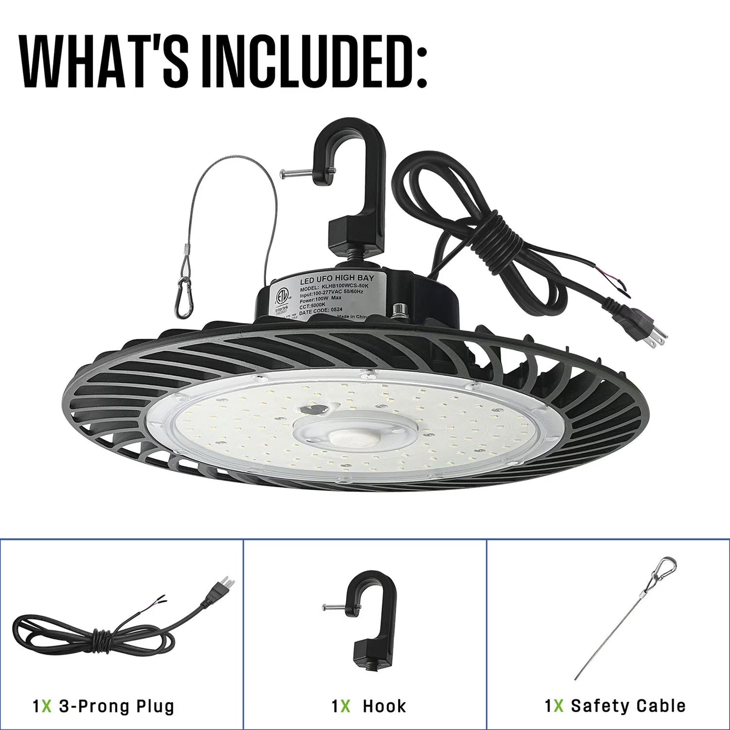 Westinghouse 10,000 Lumen LED UFO High Bay Light