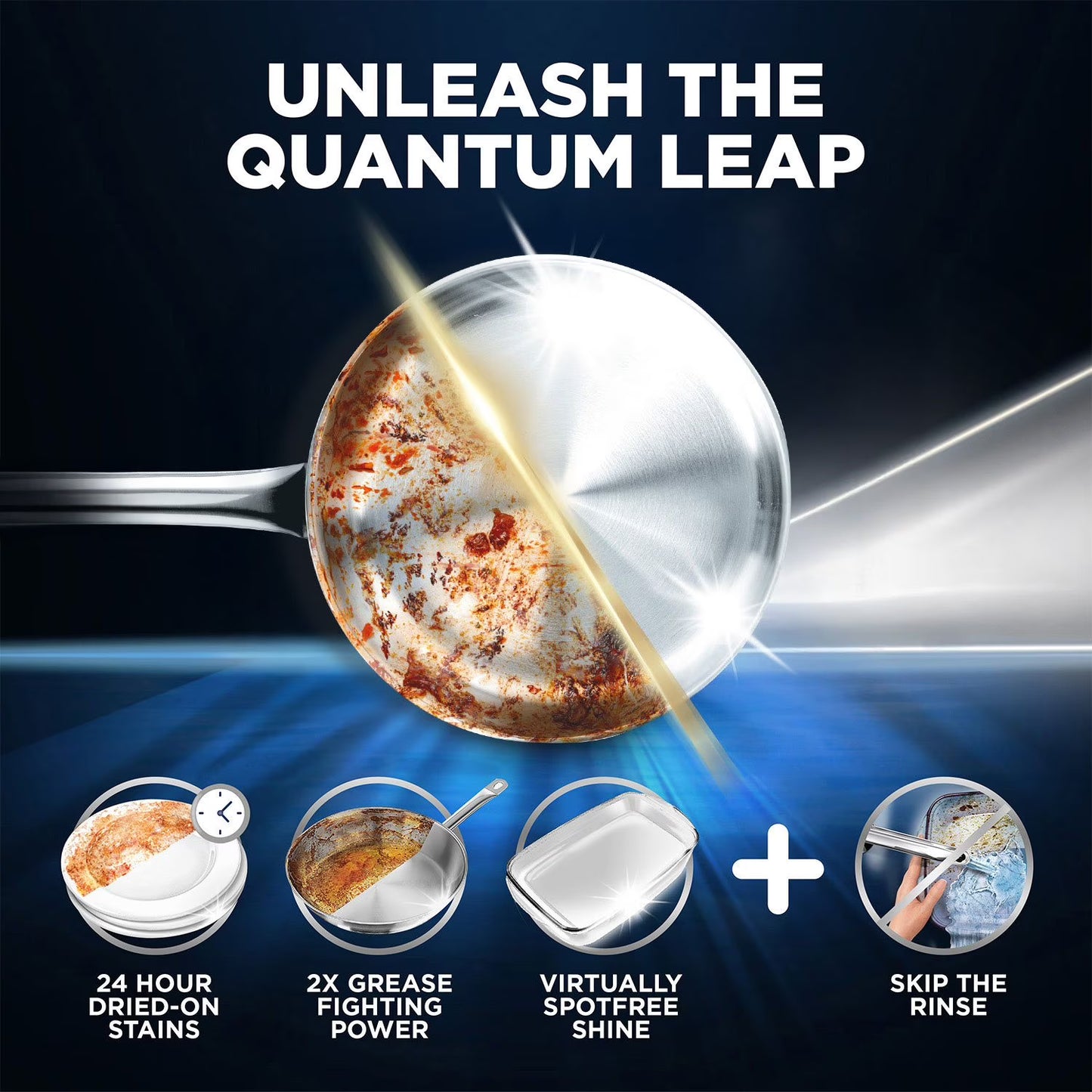 Finish Quantum Powerball Dishwasher Detergent Tablets 100 ct.