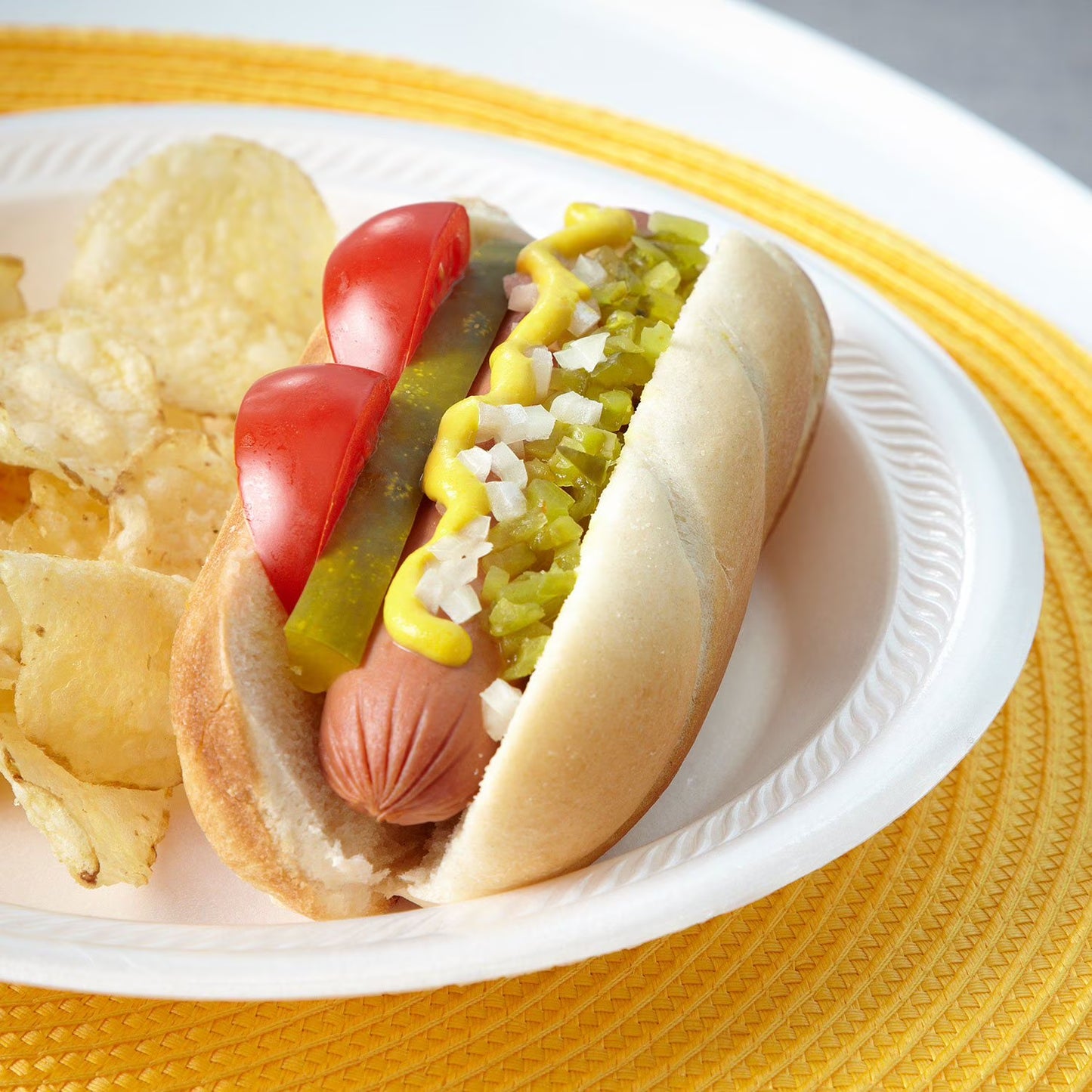 Hefty Supreme Foam Disposable Lunch Plates, 8 7/8", 250 ct.