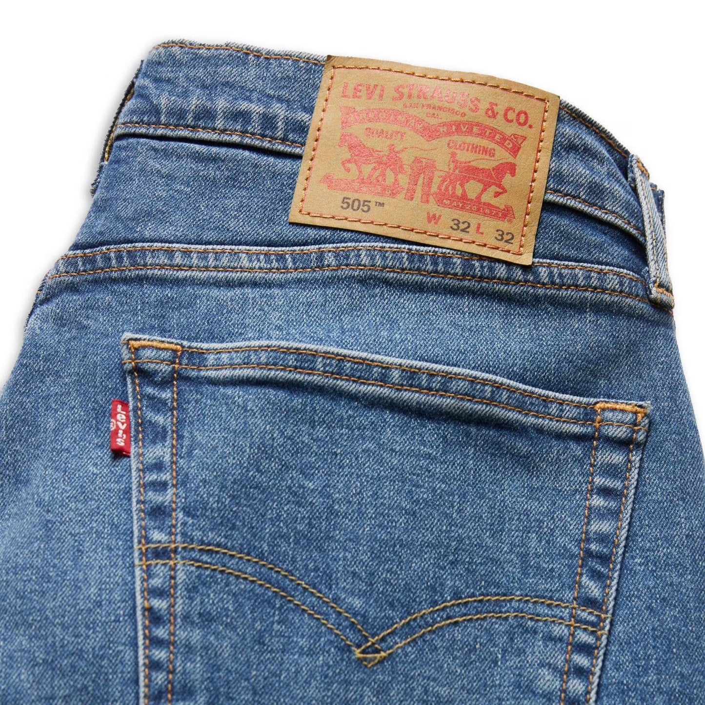 Levi's Men's 505 Regular Fit Jeans